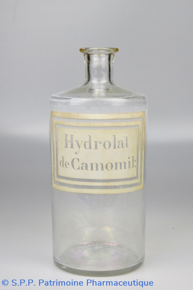 science flacon en verre grand modele etiquette blanche sans couvercle pharmacie ravasse