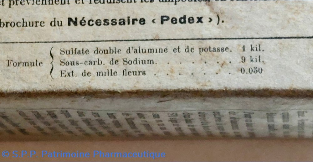 PEDEX Bain de pieds.. ( poudre) 3 science pharmacie pedex bain de pieds poudre