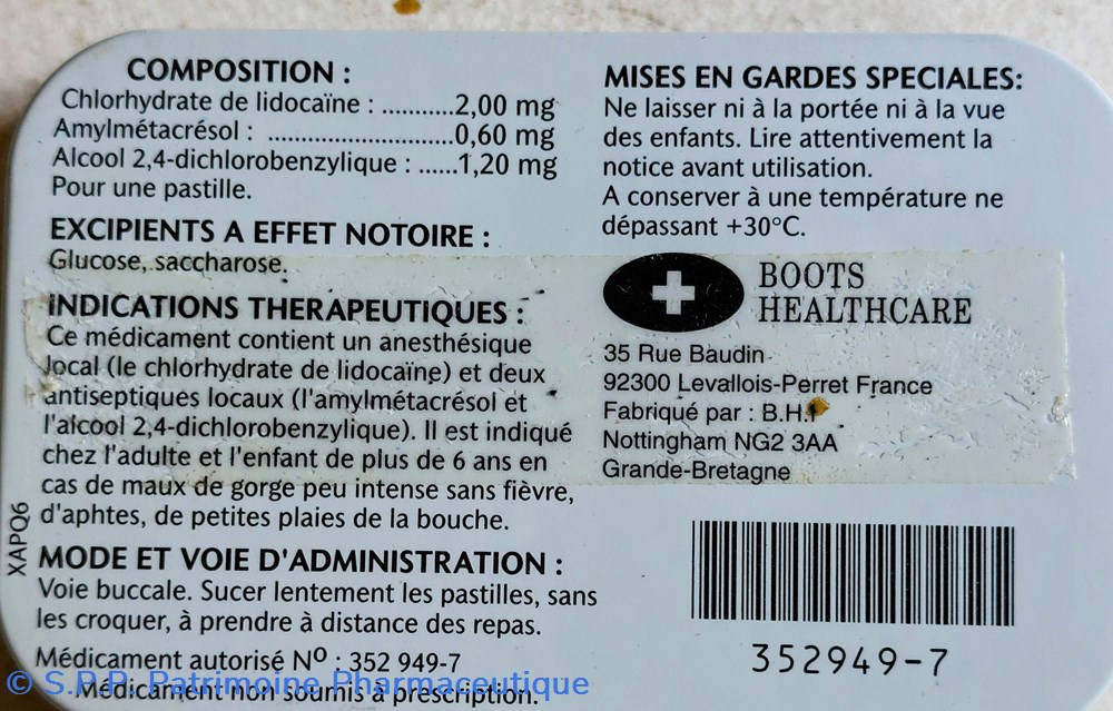 STREPSILS 12 Pastilles à la Lidocaïne 7 science pharmacie strepsils 12 pastilles a la lidocaine