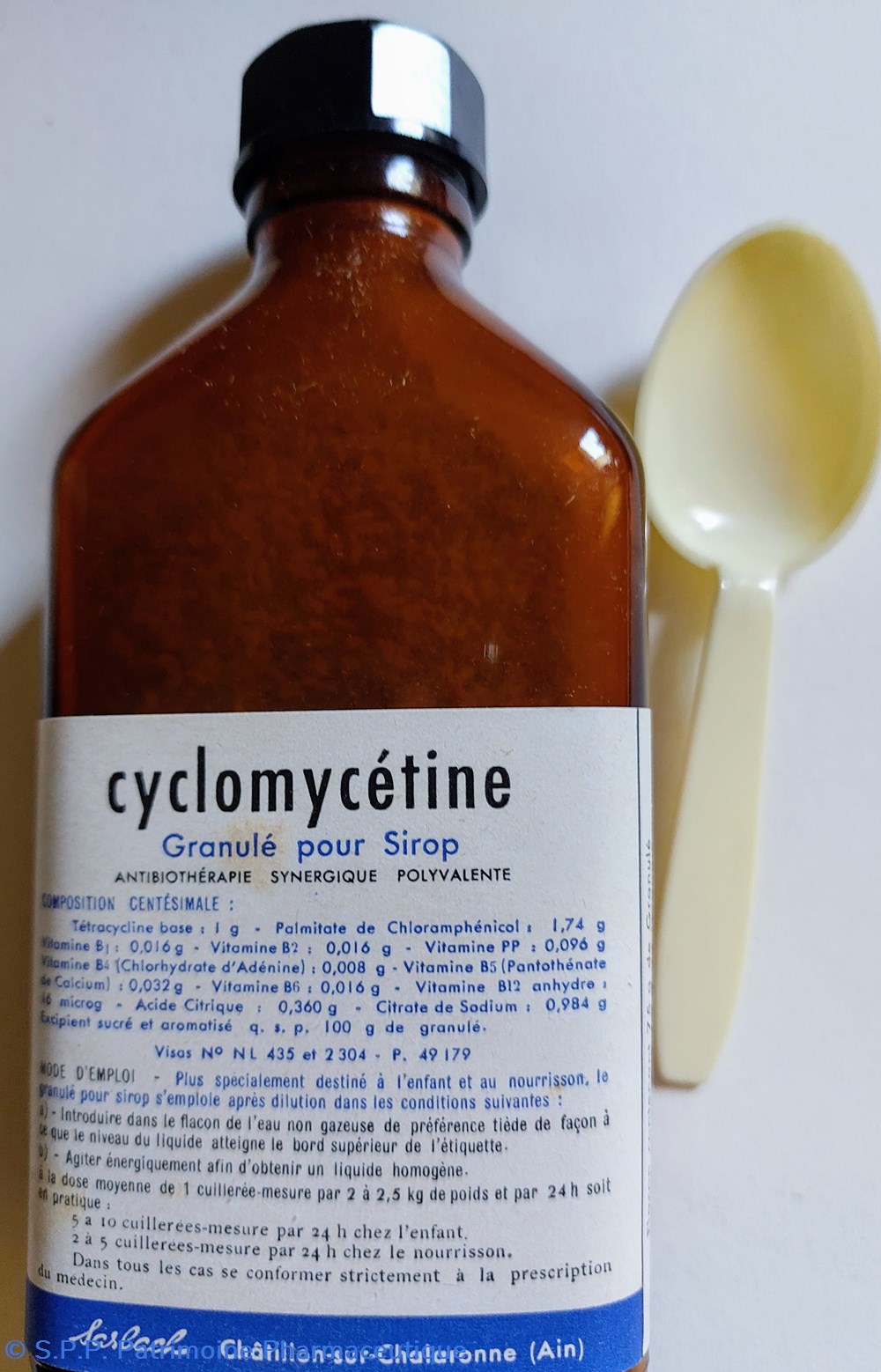 science pharmacie cyclomycetine granule pour sirop antibiotique et vitaminique