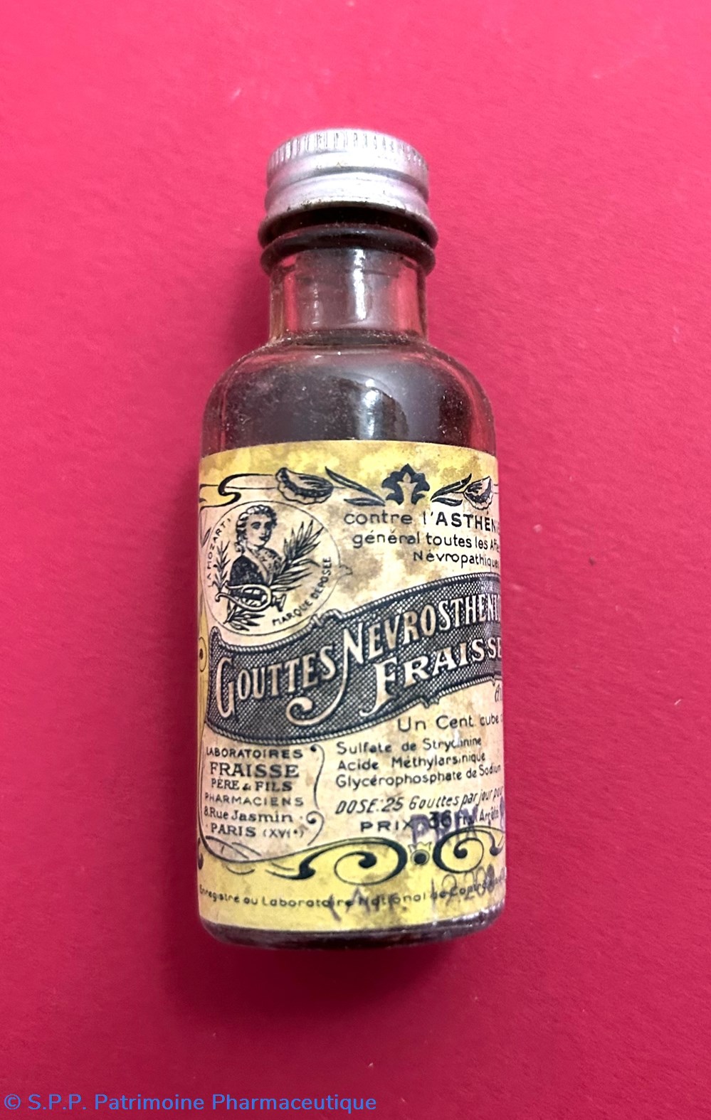 GOUTTES NEVROSTHÉNIQUES Fraisse 3 science pharmacie gouttes nevrostheniques fraisse