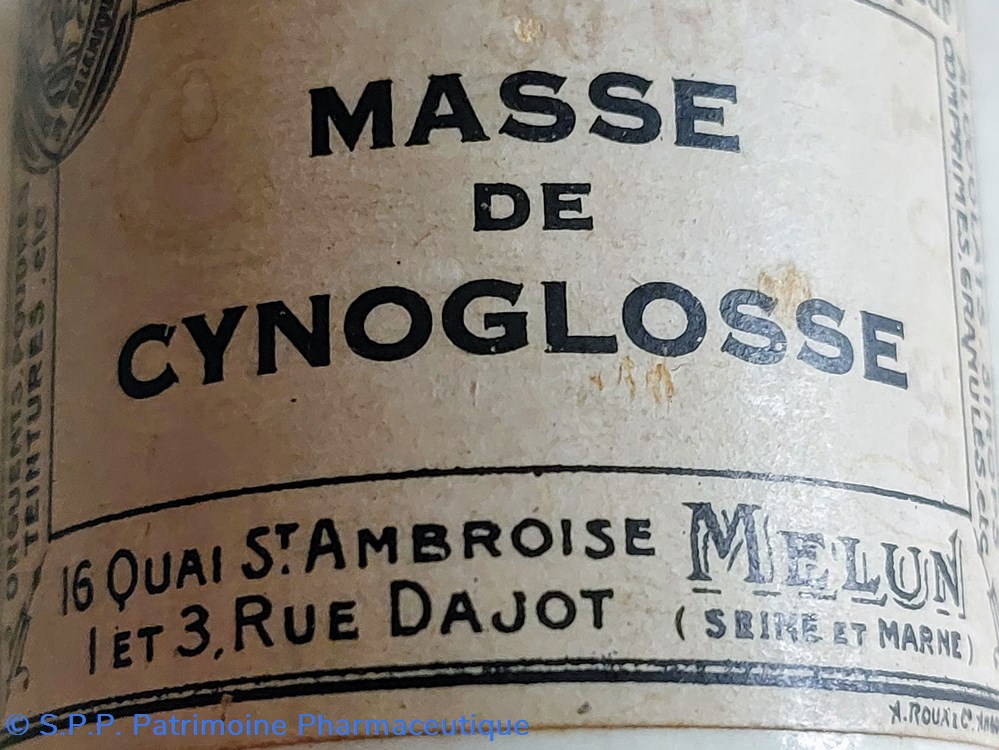 science pharmacie masse de cynoglosse lab galeniques vernin