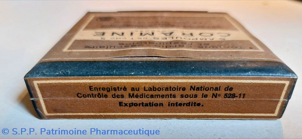 science pharmacie coramine 5 ampoules de 1 cmc ciba