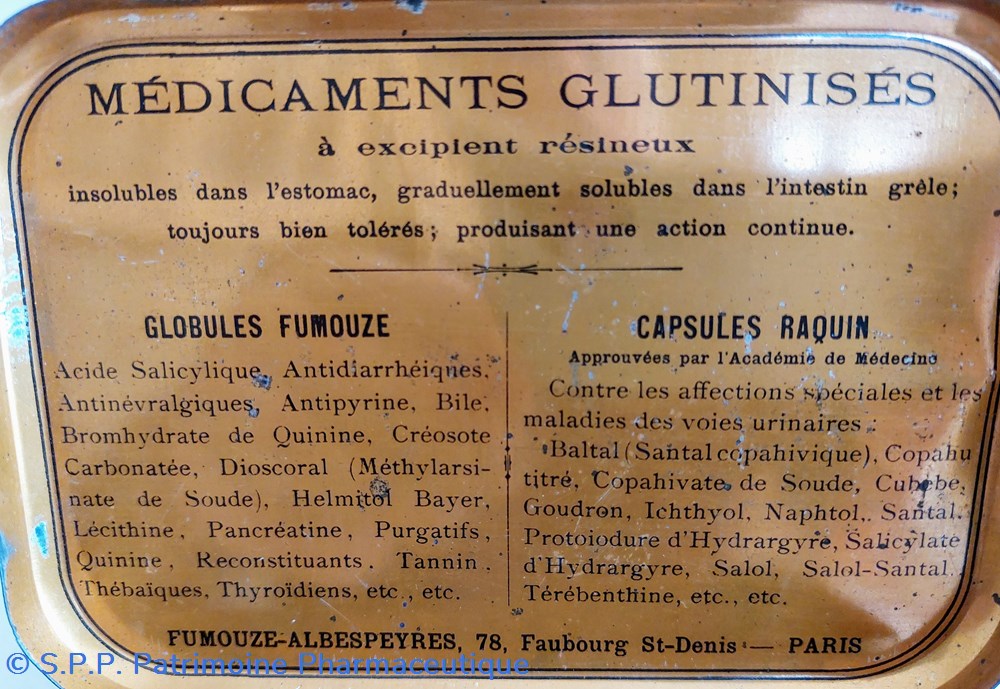 science medicaments glutinises dr fumouze