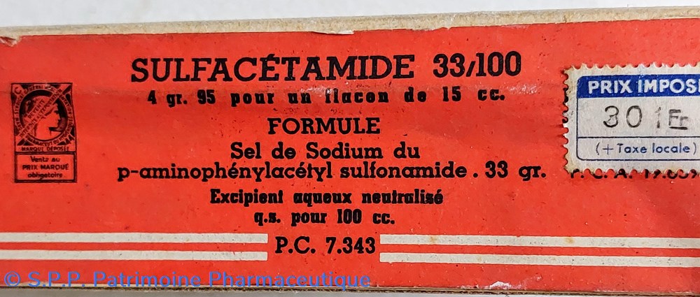 science pharmacie collyre sterilise sulfacetamide 33 100