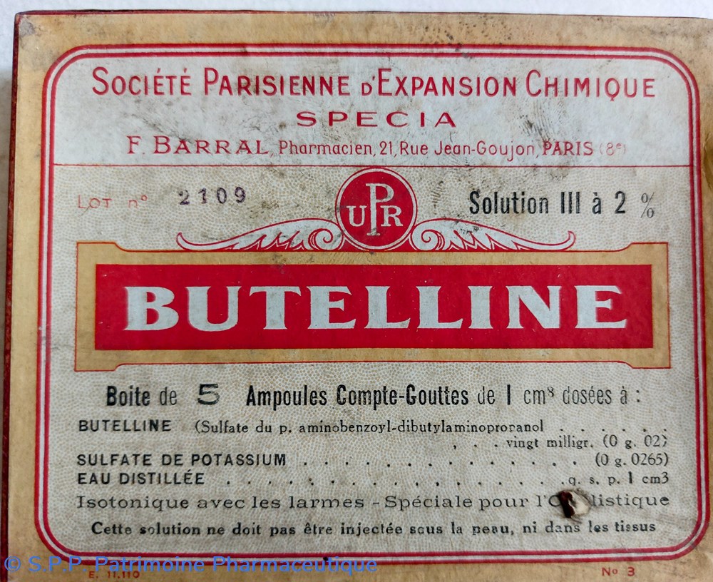 BUTELLINE SOLUTION III à 2%- 5 Ampoules science pharmacie butelline solution iii a 2 5 ampoules