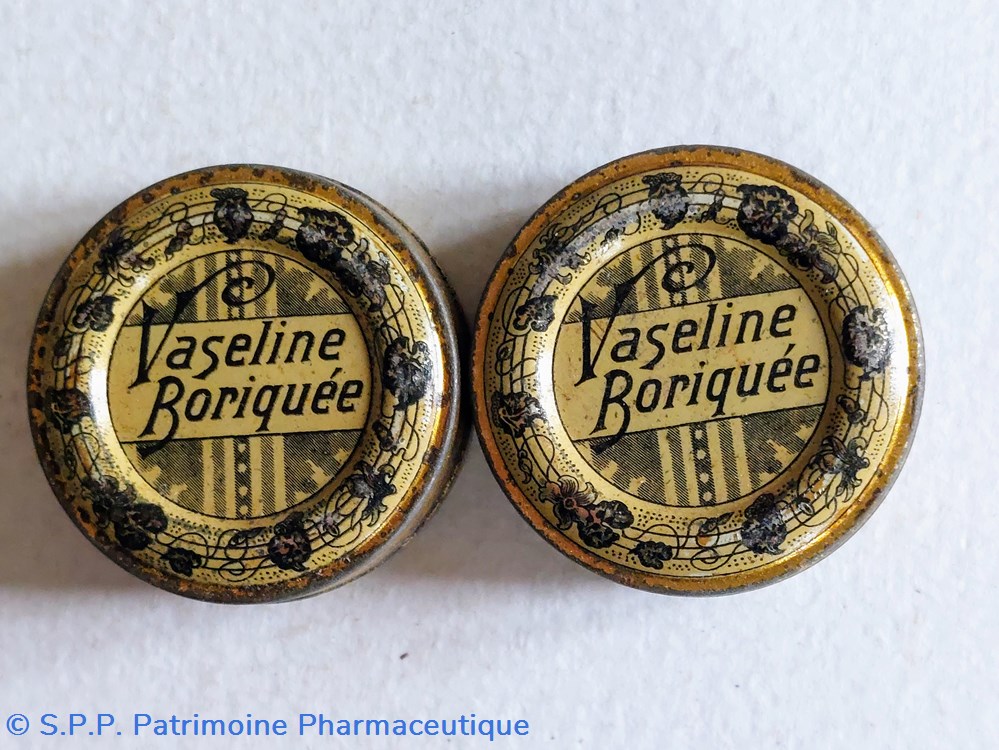 science pharmacie vaseline pure boite metal de poche