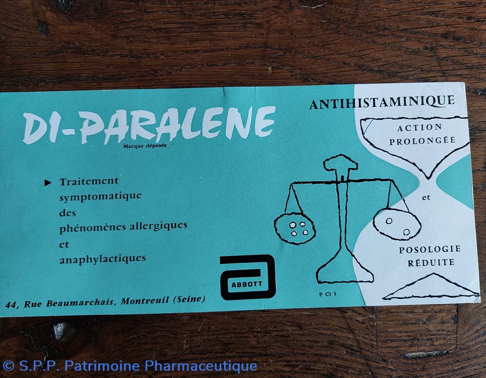 science pharmacie di paralene