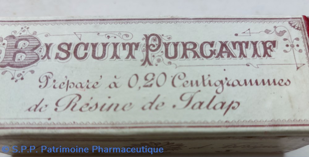 BISCUIT PURGATIF de résine de Jalap science biscuit purgatif de resine de jalap