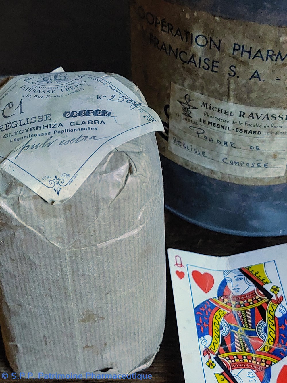 science pharmacie boite poudre de reglisse composee