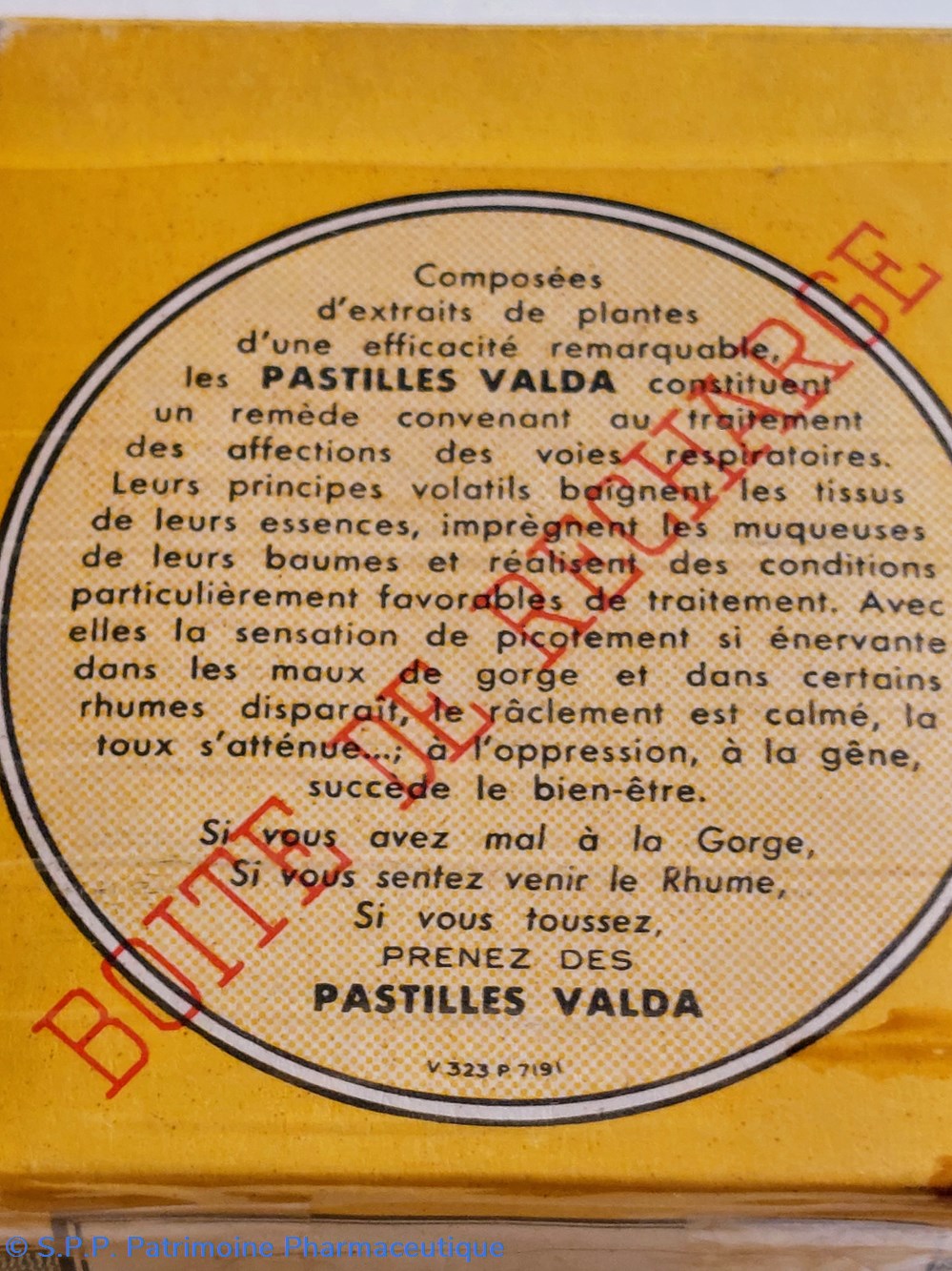 PASTILLES VALDA ( Boite de recharge) 2 science pastilles valda boite de recharge