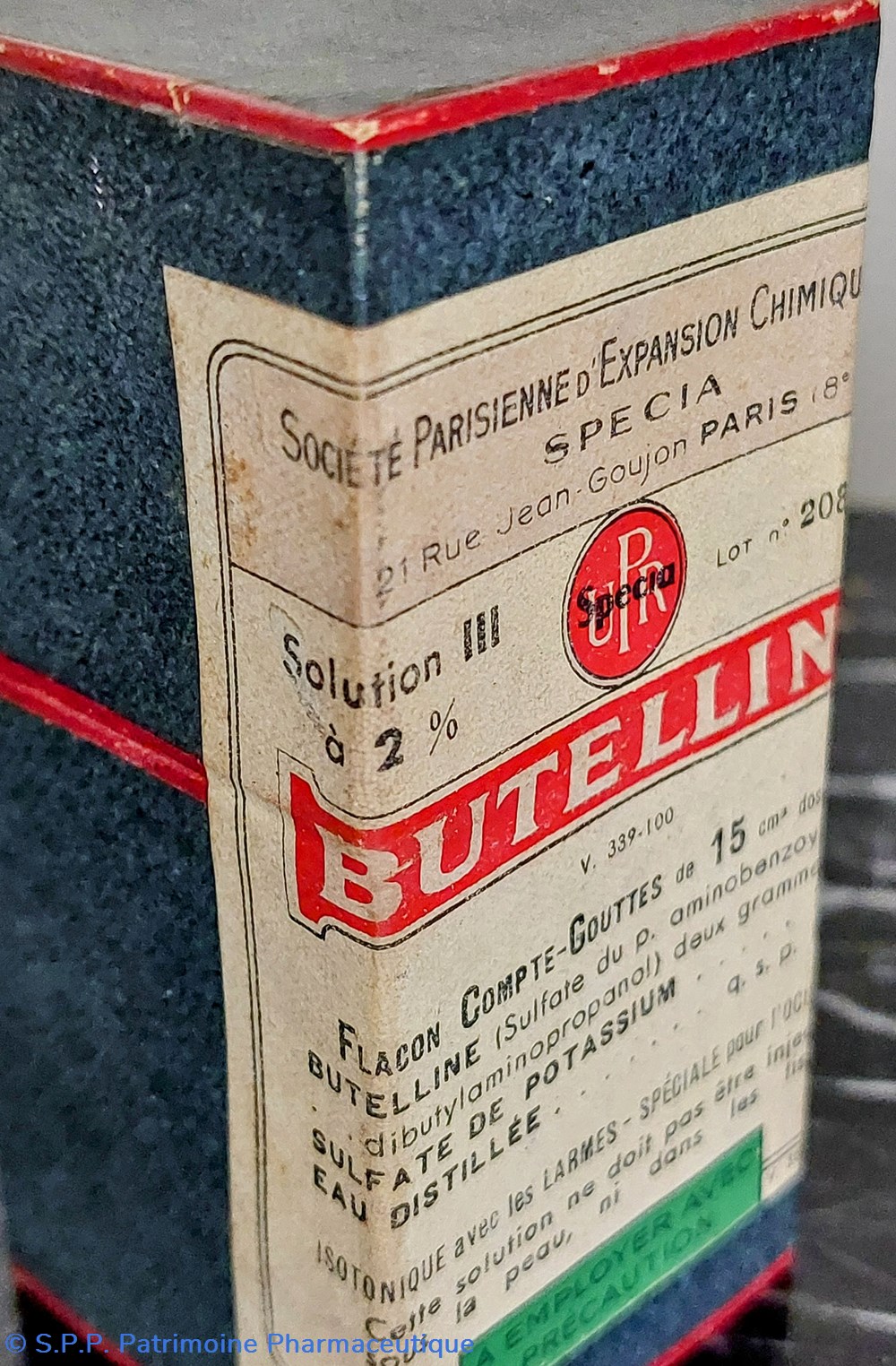 science pharmacie butelline flacon compte gouttes 15 cm3