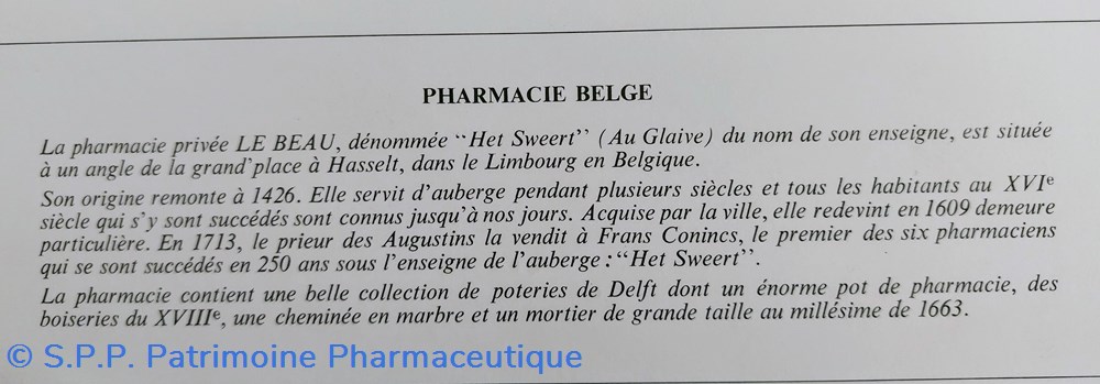 Pharmacie Belge / Lab ROUSSEL n14 2 science pharmacie belge lab roussel n14