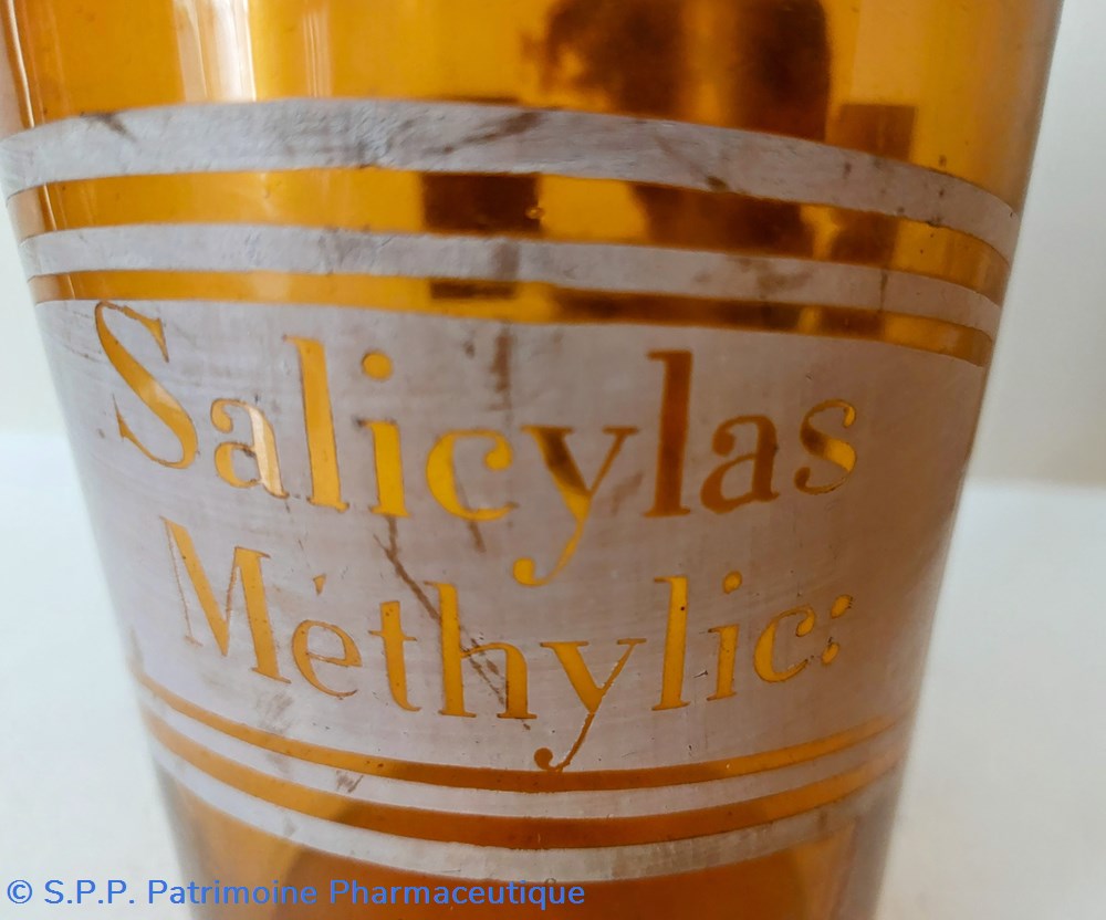 science pharmacie salicylate methylic flacon en verre ambre