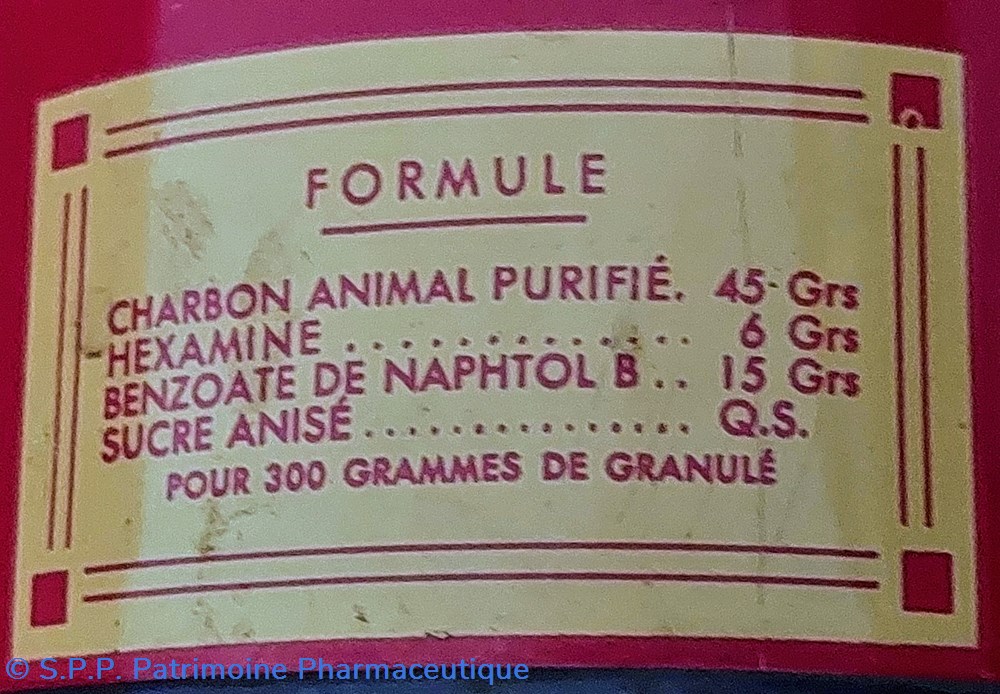 FORMOCARBINE NAPHTOLÉE Boîte cylindrique 300 g. 5 science pharmacie formocarbine naphtolee boite cylindrique 300 g