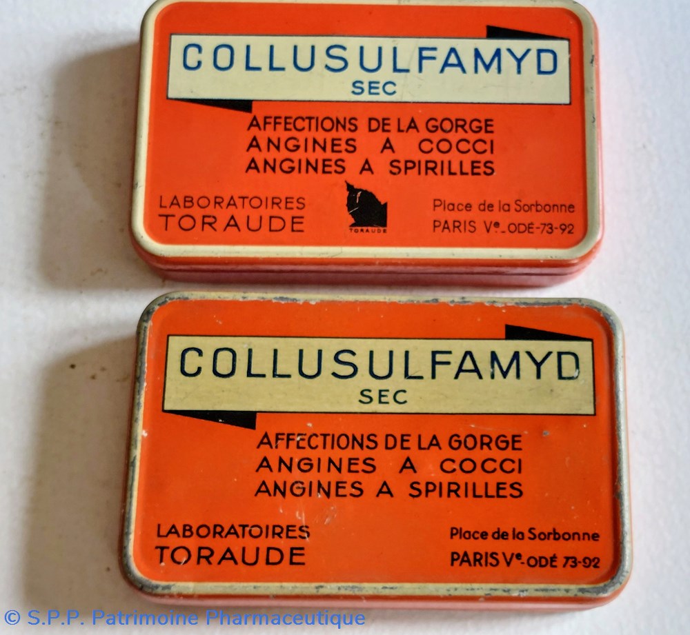 COLLUSULFAMYD SEC / Tablettes Toraude science pharmacie collusulfamyd sec tablettes toraude