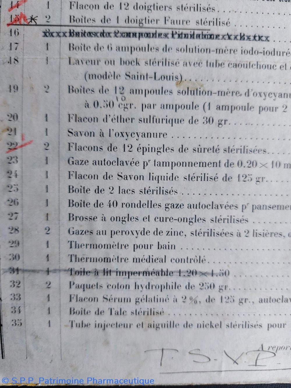 Liste D'INVENTAIRE de Pharmacie 57 références 3 documents anciens liste inventaire de pharmacie 57 references
