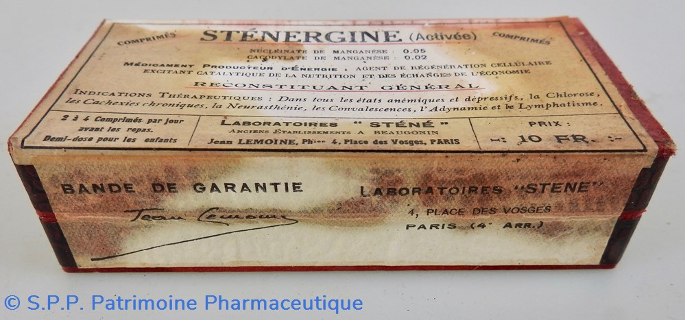 STENERGINE Activée 3 science pharmacie stenergine activee