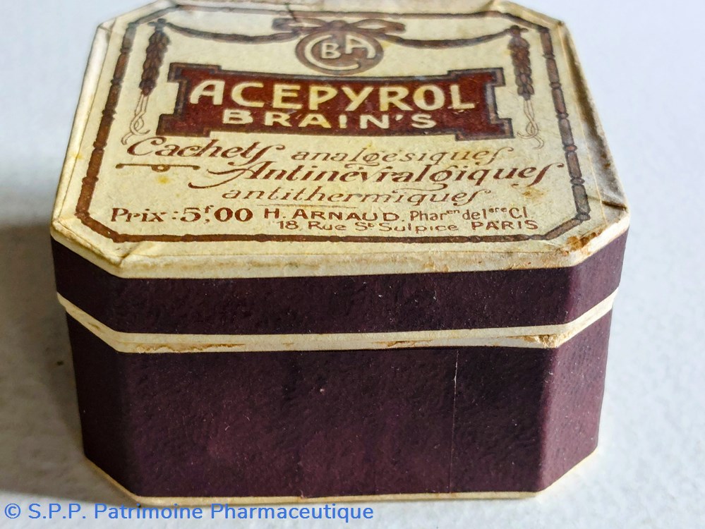 science pharmacie acepyrol brain s cachets antinevralgiques