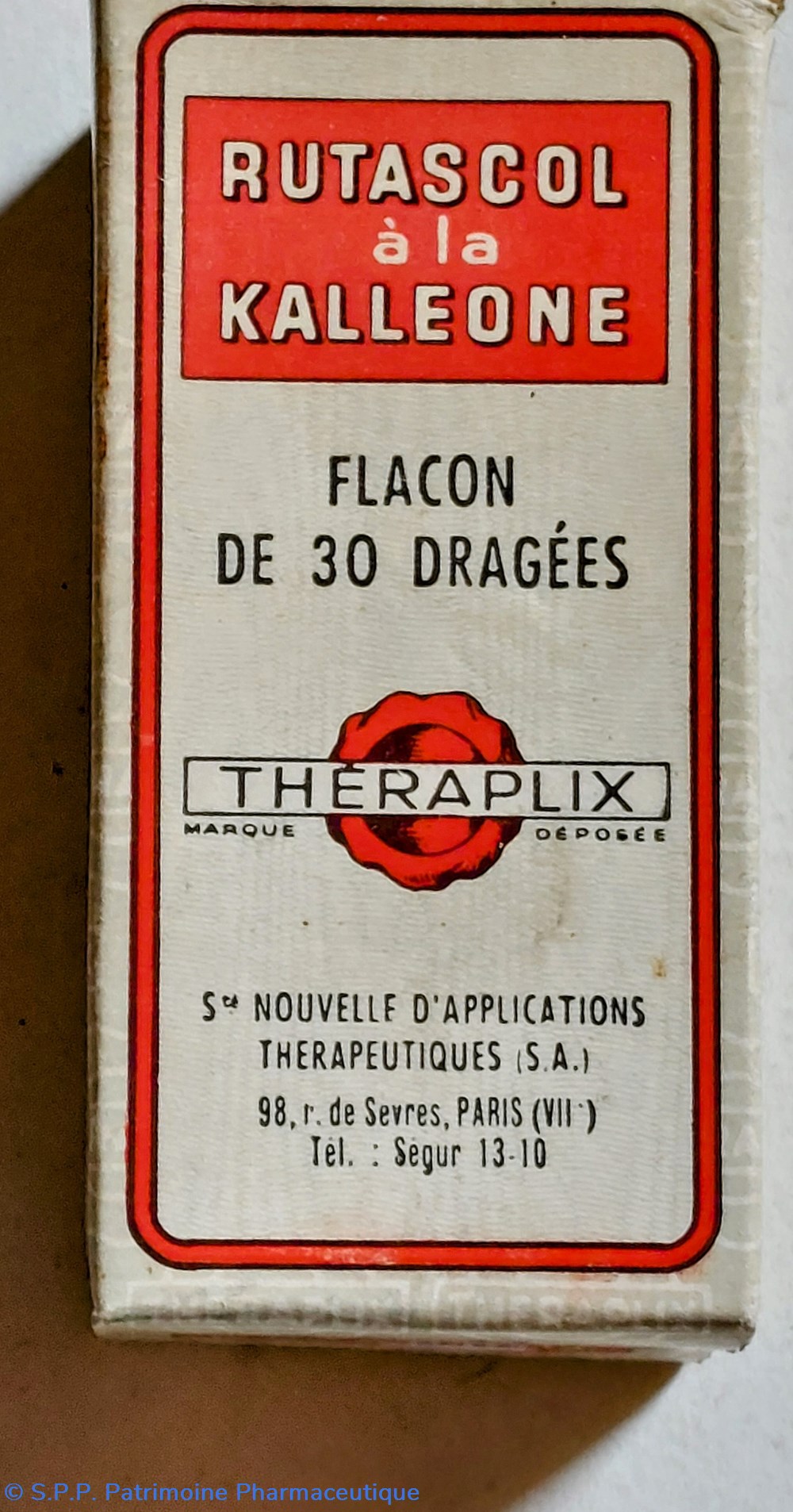 RUTASCOL à la KALLÉONE dragées Théraplix science pharmacie rutascol a la kalleone dragees theraplix