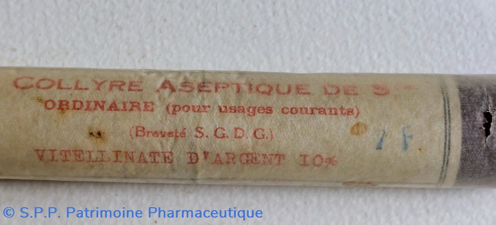 COLLYRE ASEPTIQUE de 5 cc ROBERT et CARRIÈRE 2 science pharmacie collyre aseptique de 5 cc robert et carriere