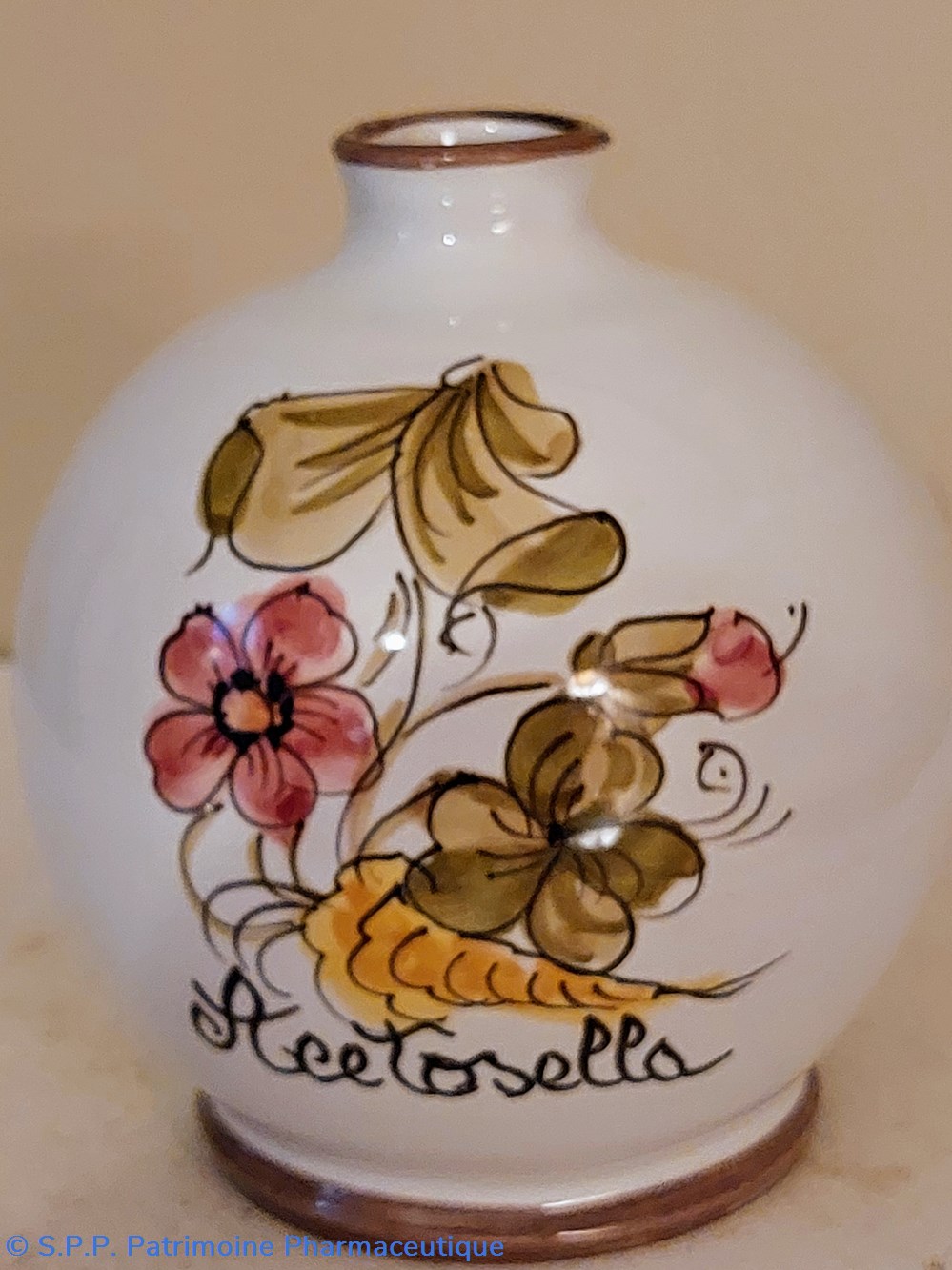 Vase rond soliflore Acetosella 6 objets publicitaires vase rond soliflore acetosella