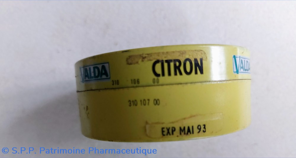 science pharmacie valda pastilles citron