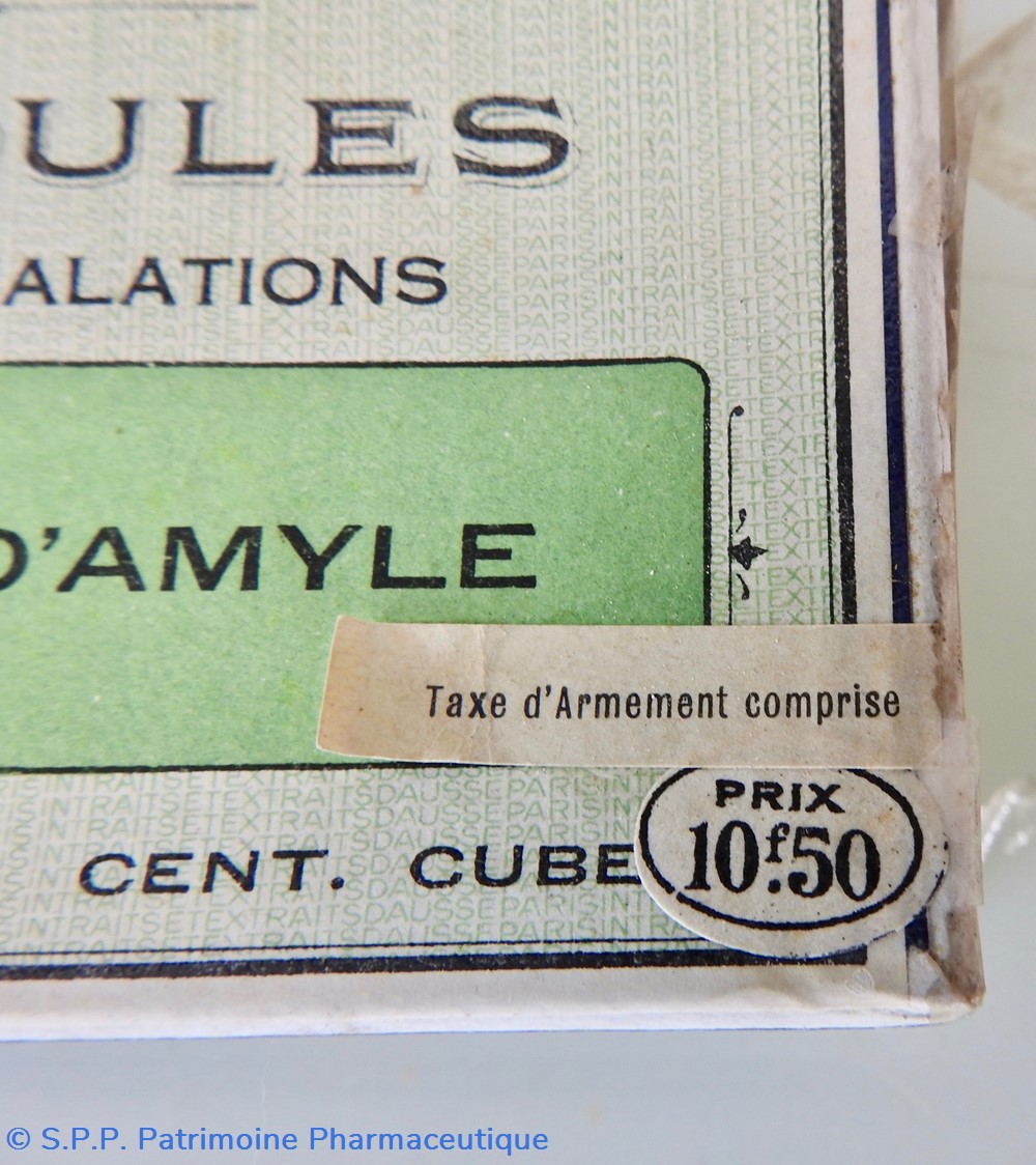 NITRITE D'AMYLE Ampoules 4 science pharmacie nitrite amyle ampoules