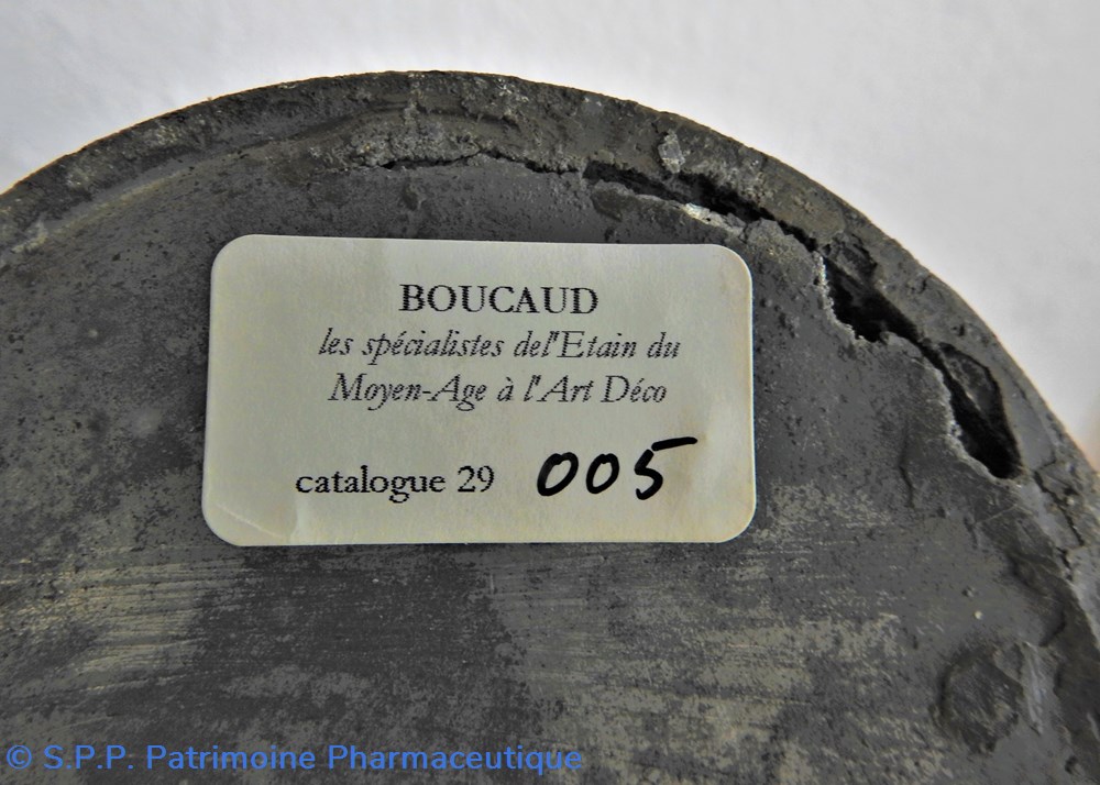 Pot couvert en étain 5 science pharmacie pot couvert en etain