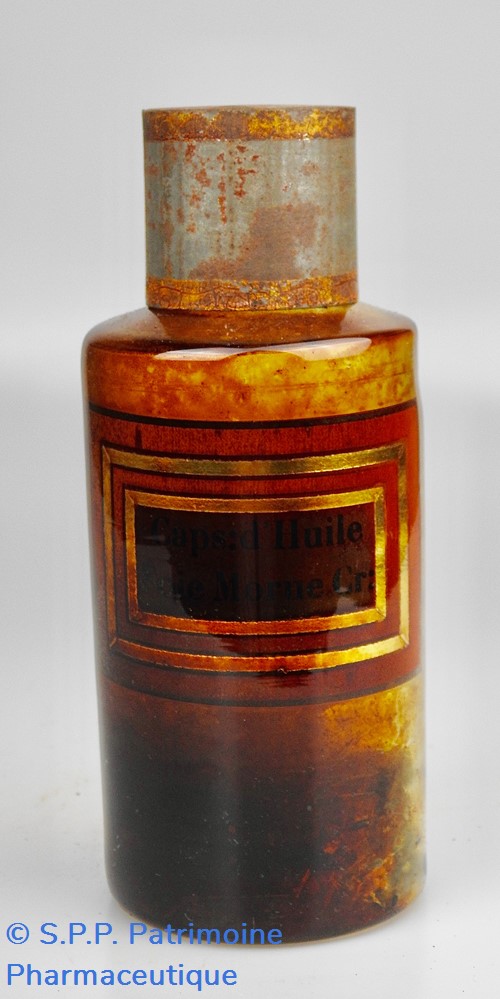 Flacon en verre petit modèle Pharmacie RAVASSE science flacon en verre petit modele pharmacie ravasse