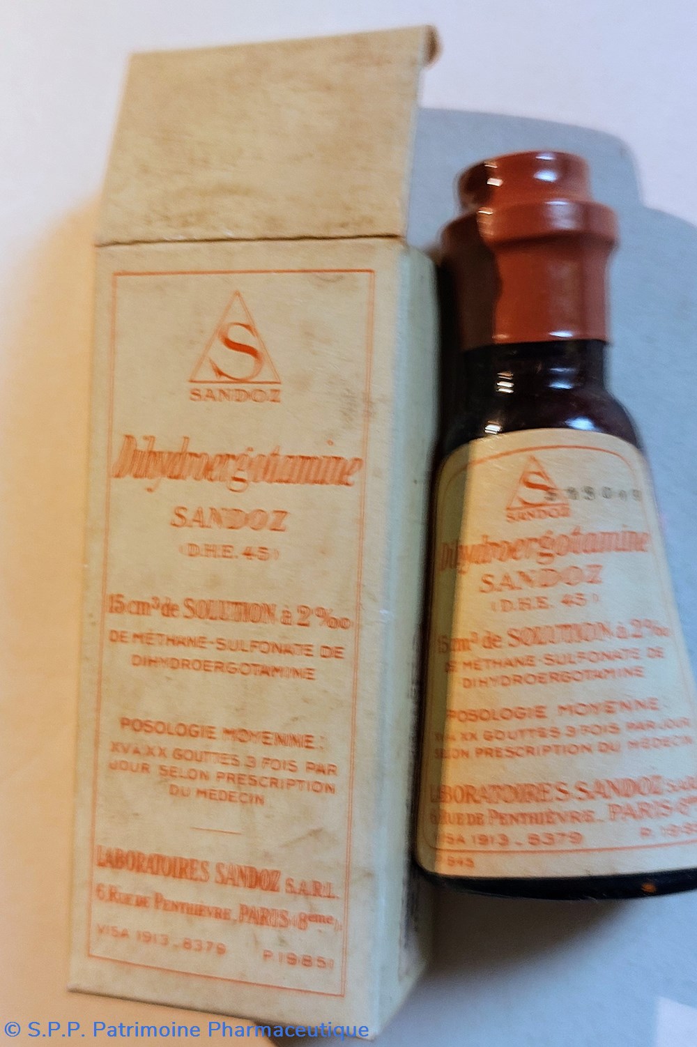 science pharmacie dihydroergotamine sandoz gouttes