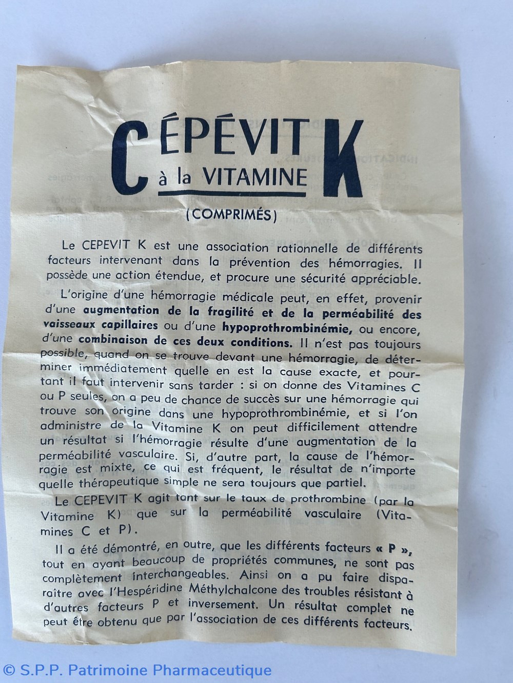 CEPEVIT K ( 25 Comprimés) 4 science pharmacie cepevit k 25 comprimes