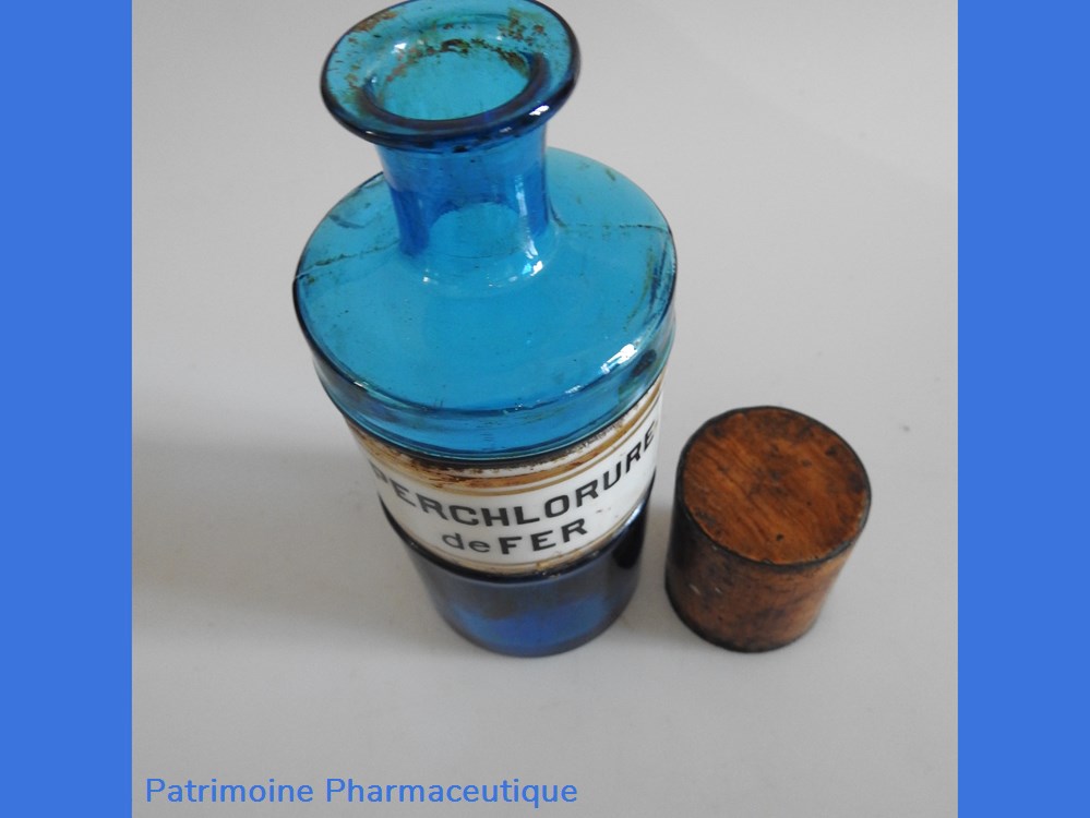 PERCHLORURE de FER flacon P.M. 5 science pharmacie perchlorure de fer flacon p m