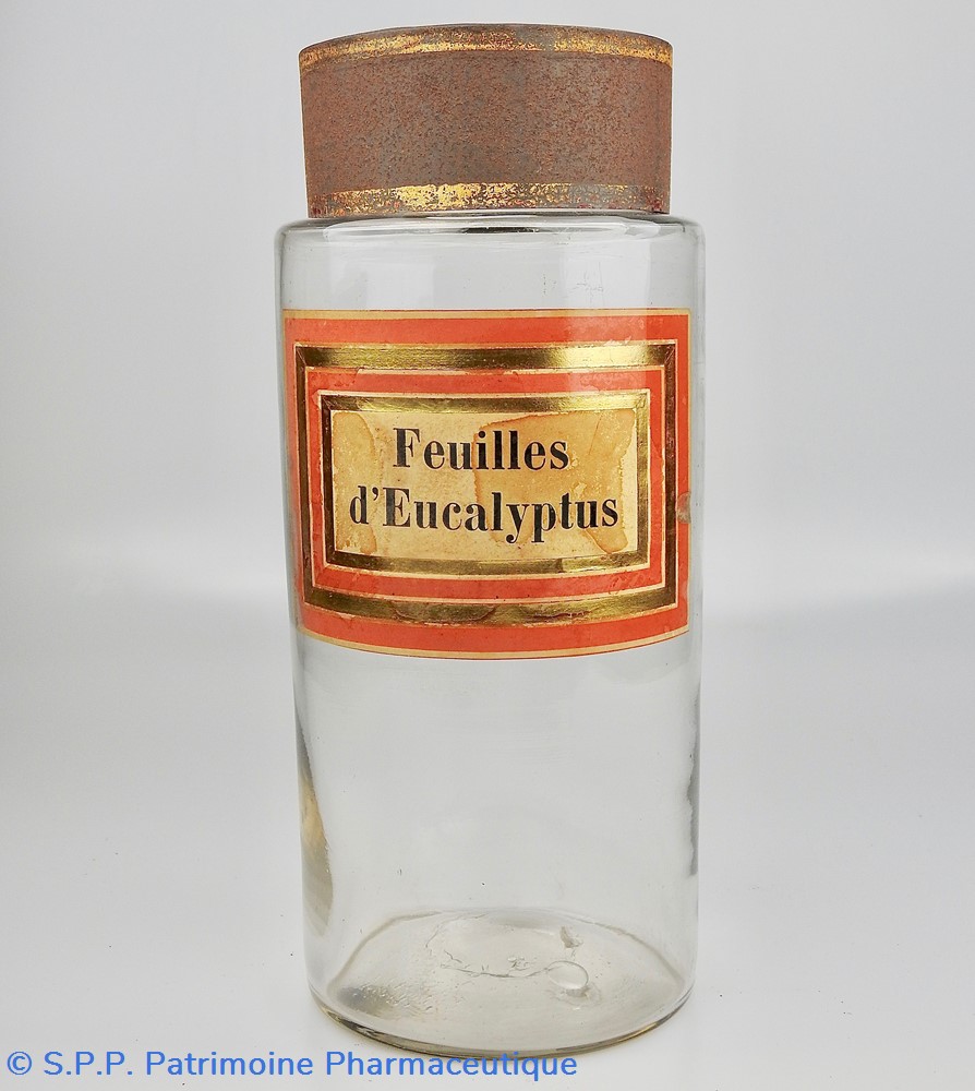 Flacon en verre Herboristerie très grand modèle Pharmacie RAVASSE science flacon en verre herboristerie tres grand modele pharmacie ravasse