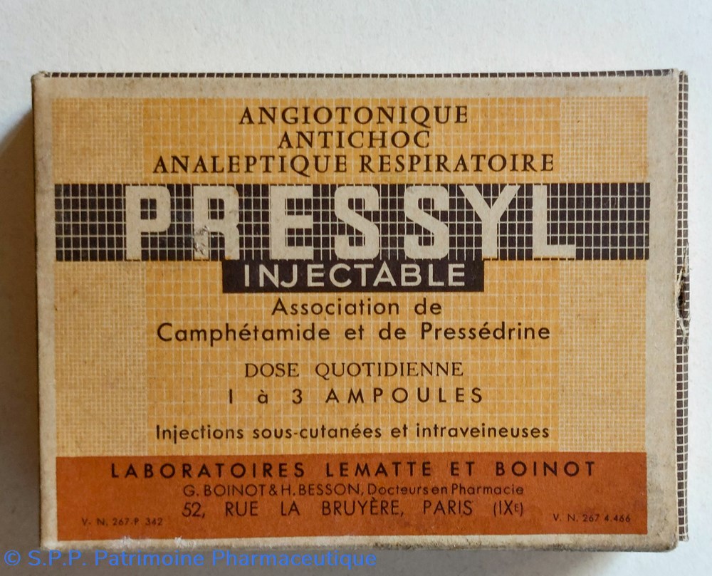 science pharmacie pressyl 3 ampoules injectables lematte