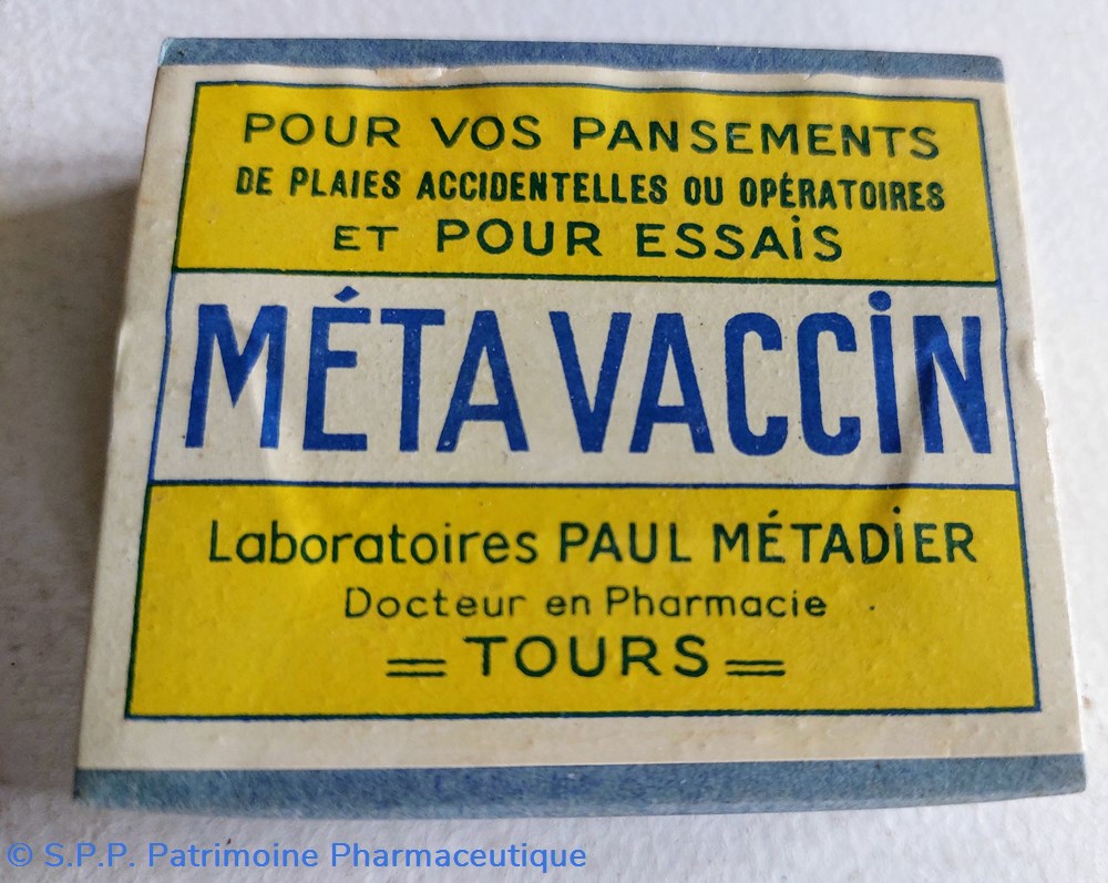 science pharmacie meta vaccin pour pansements de plaies