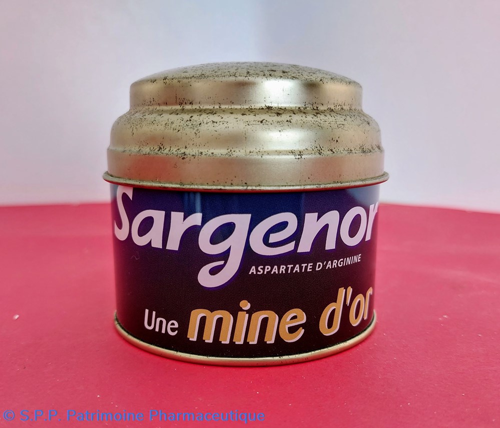 Boîte métallique SARGENOR objets publicitaires boite metallique sargenor