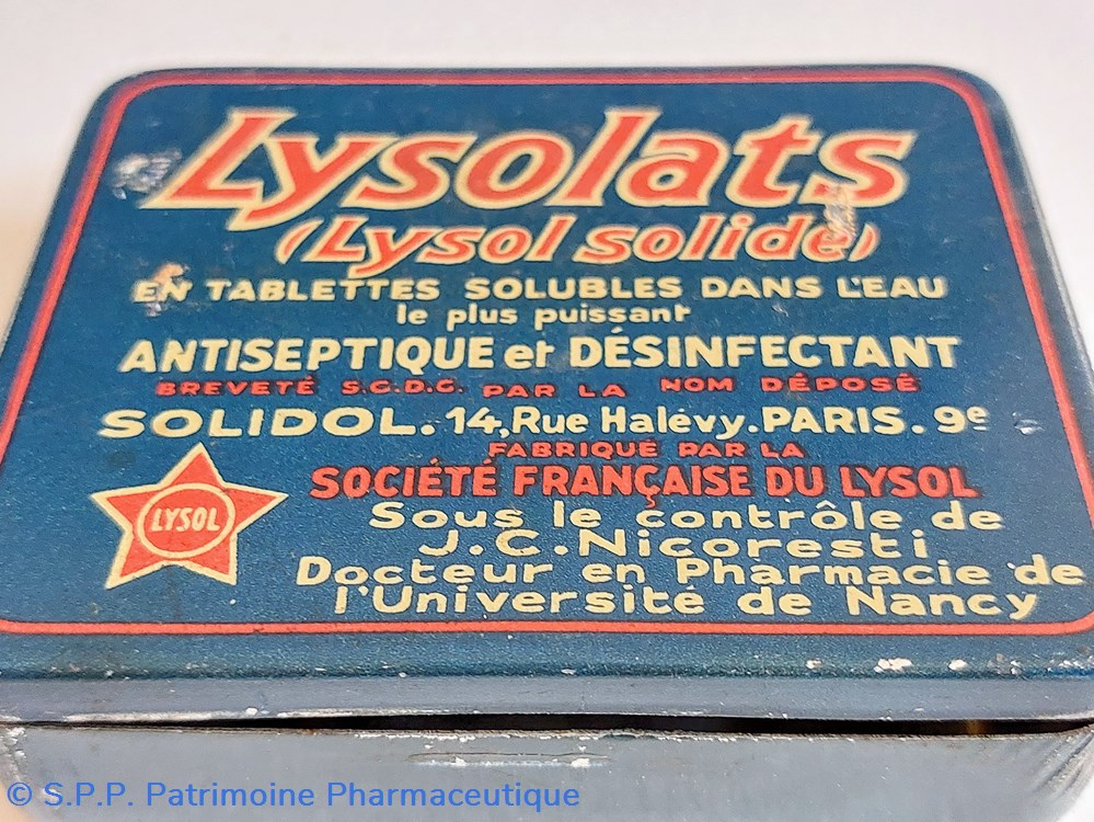 science lysolats lysol solide tablettes