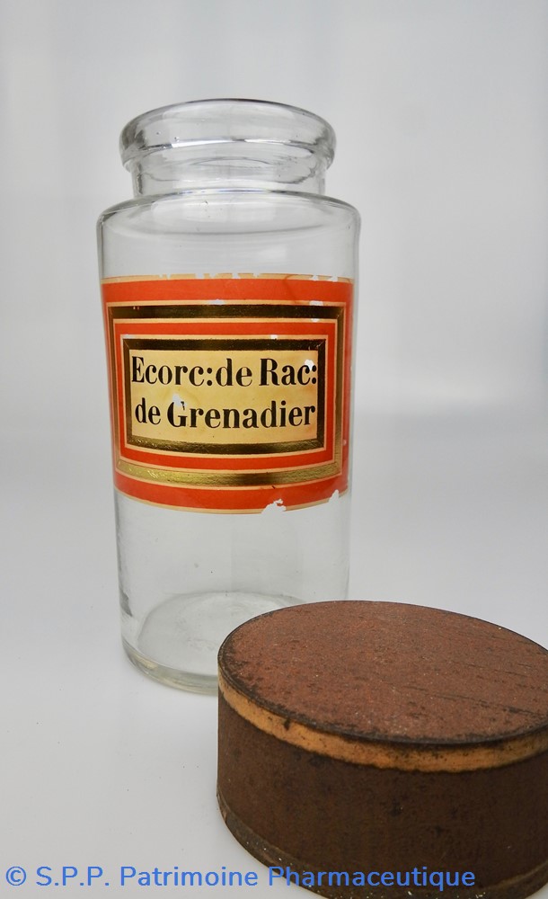 Flacon en verre Herboristerie grand modèle Pharmacie RAVASSE 3 science flacon en verre herboristerie grand modele pharmacie ravasse