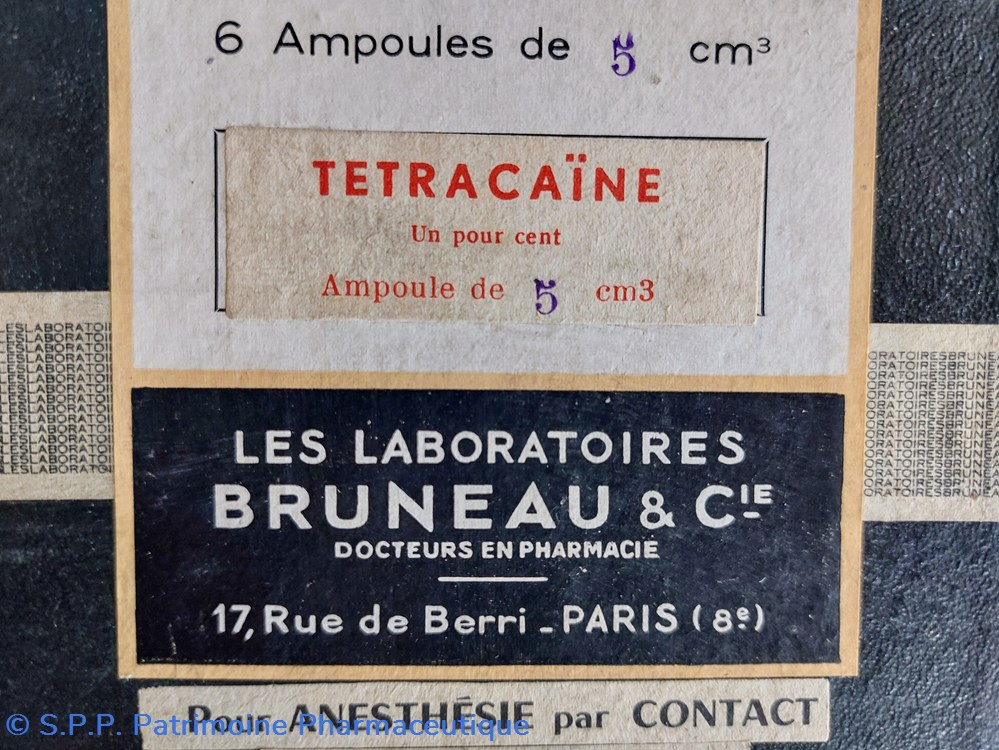 science pharmacie tetracaine 1 6 ampoules bruneau