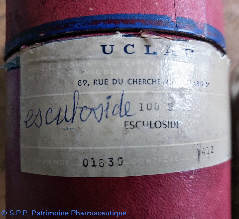 ESCULOSIDE Flacon verre 2 science pharmacie esculoside flacon verre