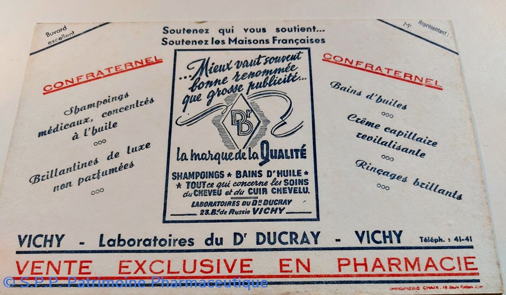 science pharmacie vichy laboratoires du dr ducray