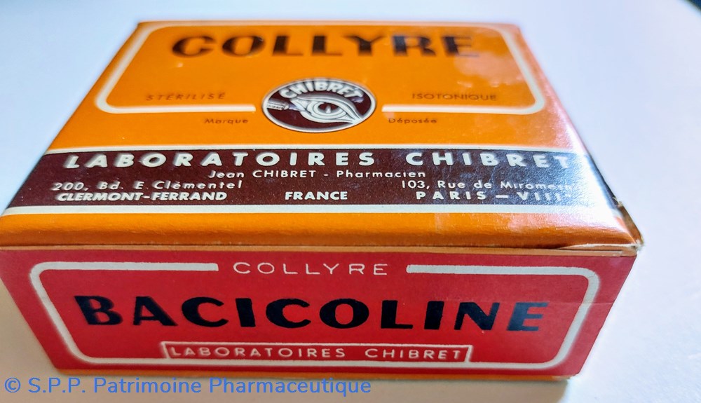 COLLYRE BACICOLINE CHIBRET 5 ml science pharmacie collyre bacicoline chibret 5 ml