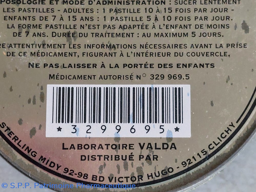 VALDA Pastilles MENTHOL EUCALYPTOL 6 science pharmacie valda pastilles menthol eucalyptol