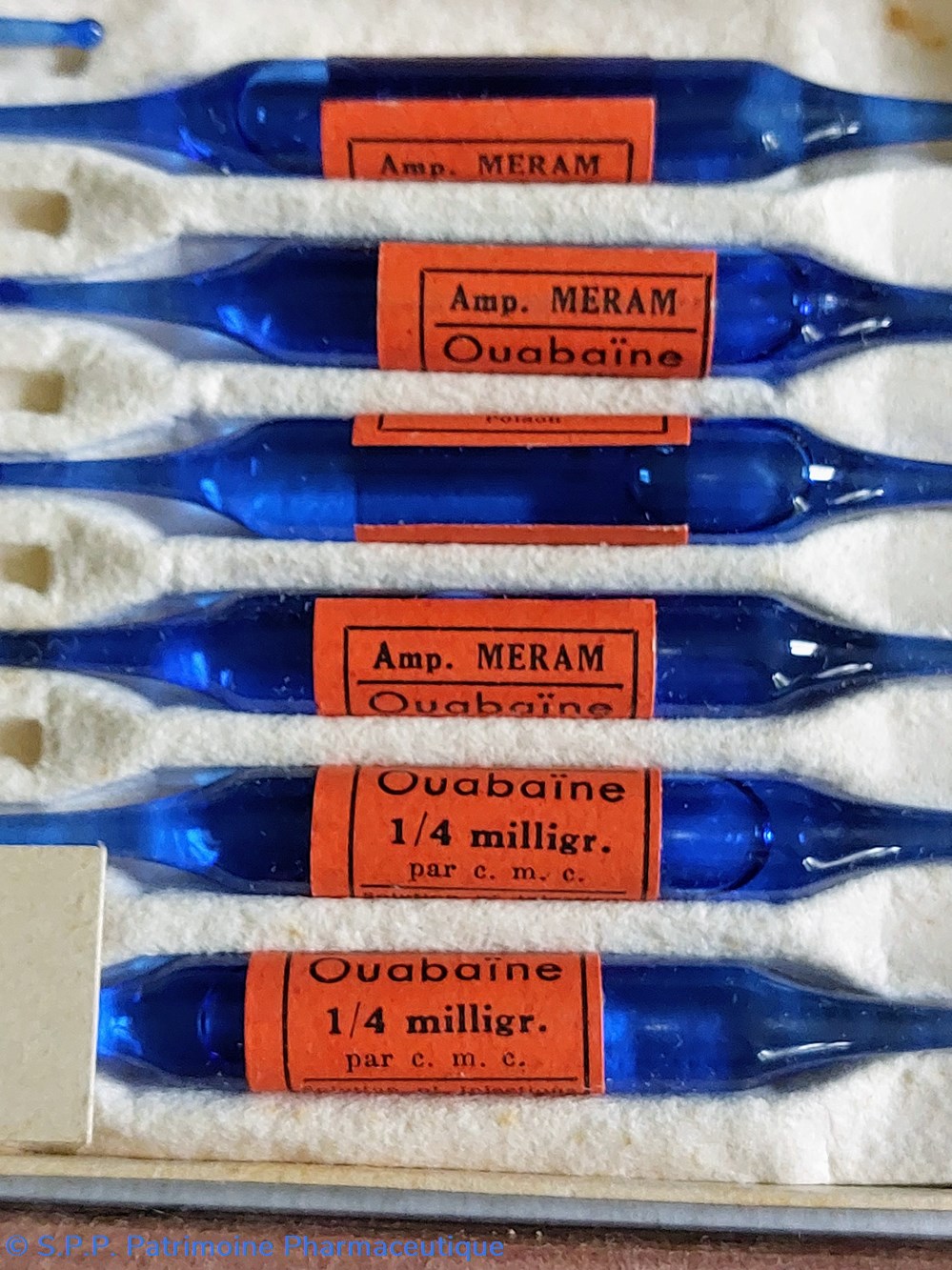 science pharmacie ouabaine ampoules meram 1 4 mg par cmc