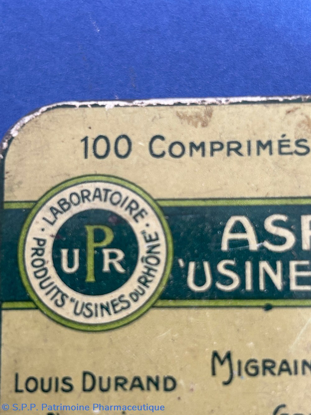 ASPIRINE Usines du Rhône 2 science pharmacie aspirine usines du rhone