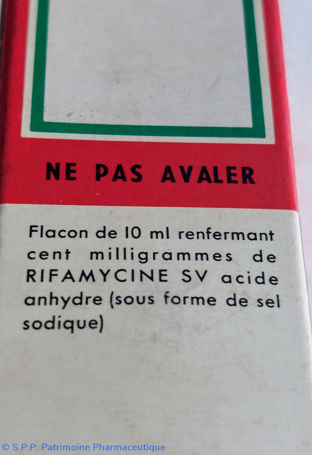 science pharmacie collyre rifamycine chibret