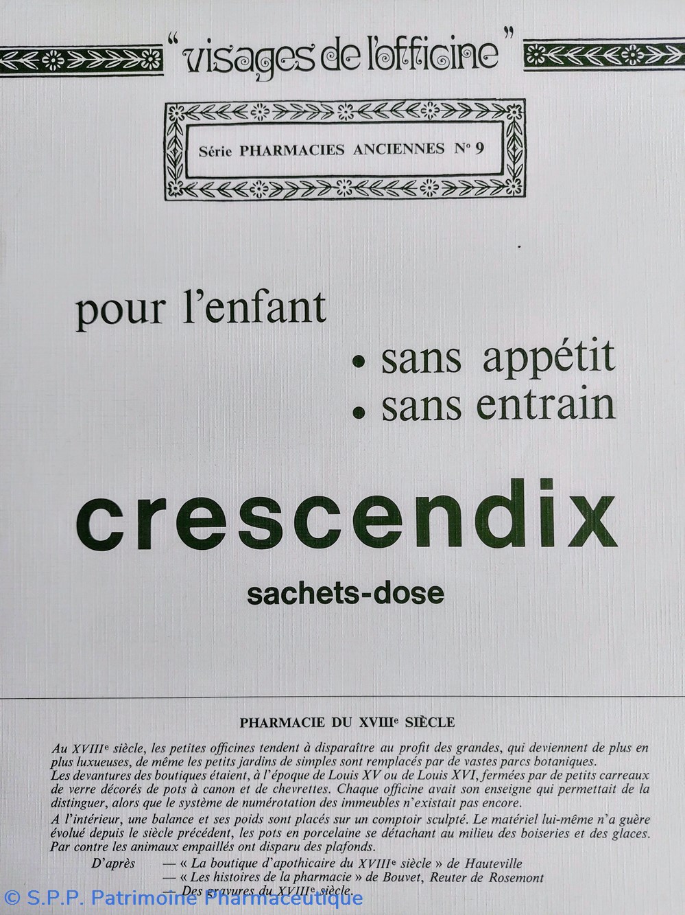Pharmacie du XVIII Siècle / Lab ROUSSEL n9 4 science pharmacie du xviii siecle lab roussel n9
