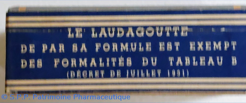 LAUDAGOUTTE flacon 24 cc. 4 science pharmacie laudagoutte flacon 24 cc