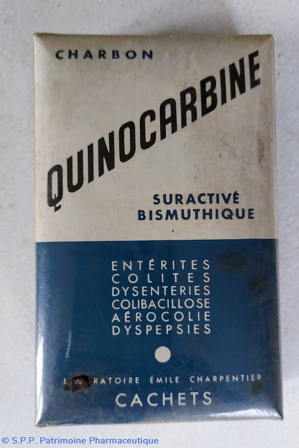 science pharmacie quinocarbine charbon cachets charpentier